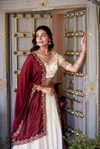 Pranavi By Lnb2049 Vichitra Silk Lehenga With Lehenga Dupatta Online Wholesale
